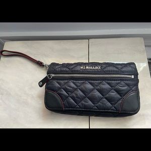 MZ Wallace Crosby Convertible Quilted Wristlet Bag
